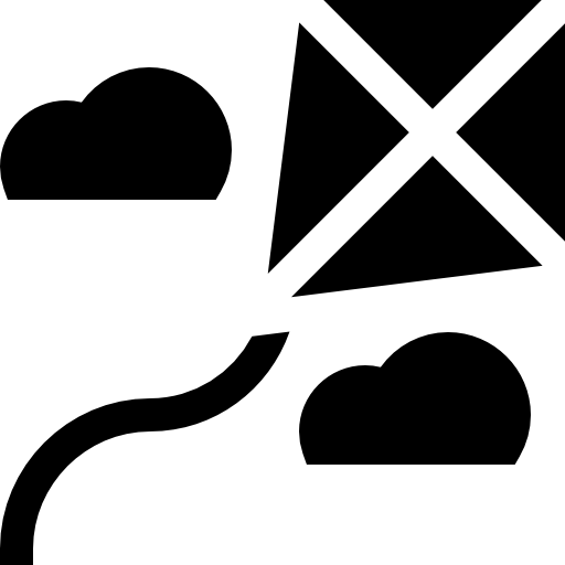 drachen Basic Straight Filled icon