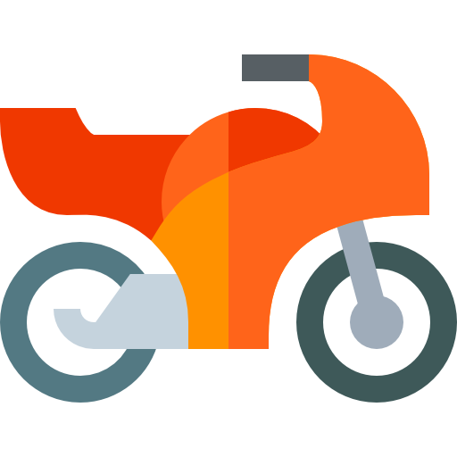 バイク Basic Straight Flat icon