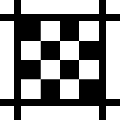 pixel Basic Straight Filled icono