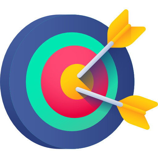 Target 3D Color icon