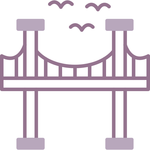 Мост Generic color lineal-color иконка