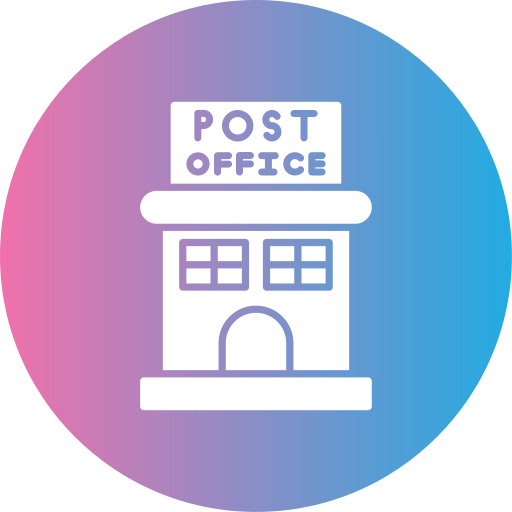 Post office Generic gradient fill icon