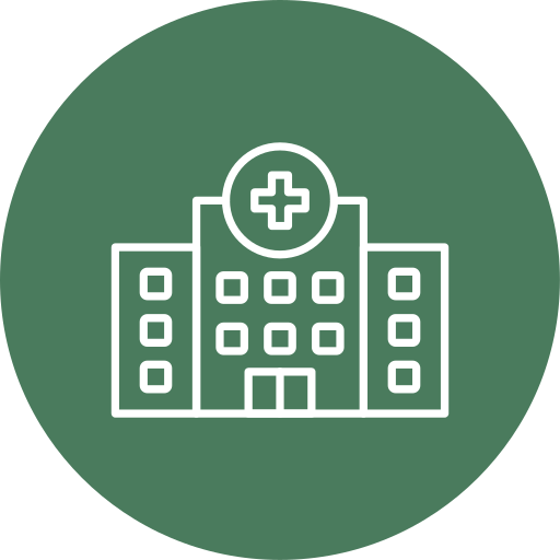 Hospital Generic color fill icon