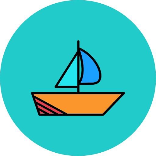 ボート Generic color lineal-color icon