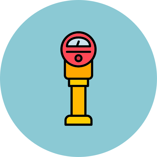 parkeermeter Generic color lineal-color icoon