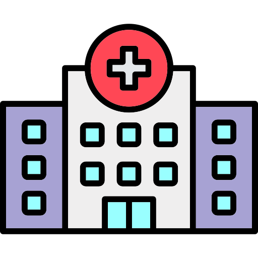 ziekenhuis Generic color lineal-color icoon