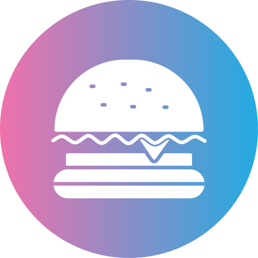 fast food Generic gradient fill icoon