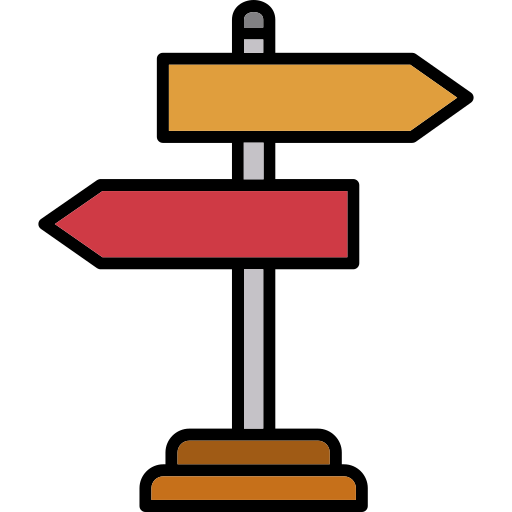 znak drogowy Generic color lineal-color ikona