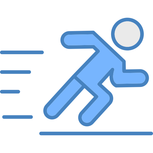Jogging Generic color lineal-color icon
