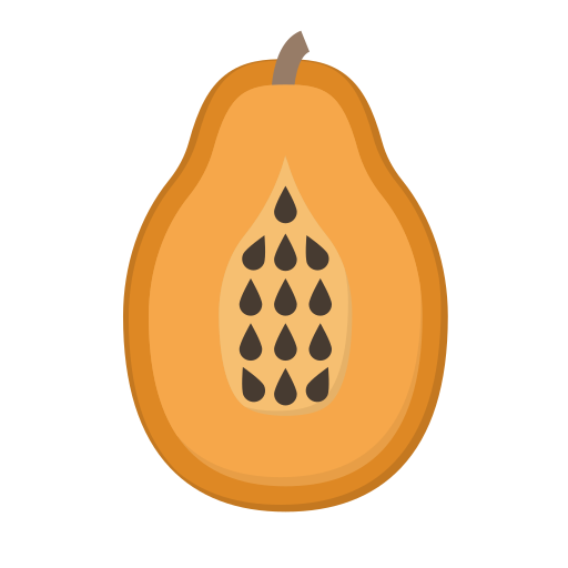papaya Generic color fill icono