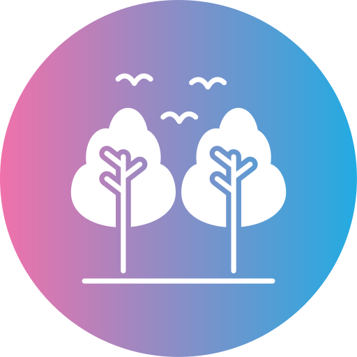Forest Generic gradient fill icon