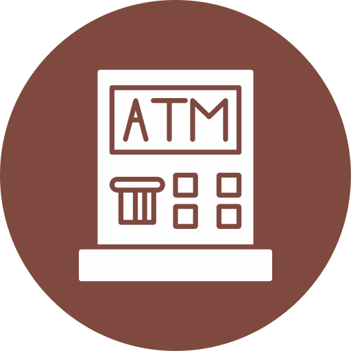bankomat Generic color fill ikona