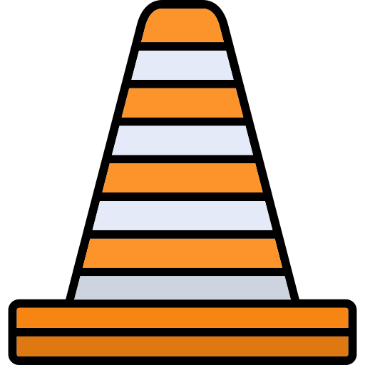트래픽 콘 Generic color lineal-color icon