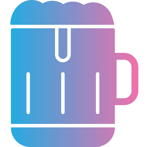 Beer mug Generic gradient fill icon