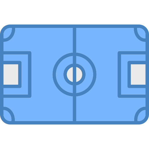 terrain de football Generic color lineal-color Icône