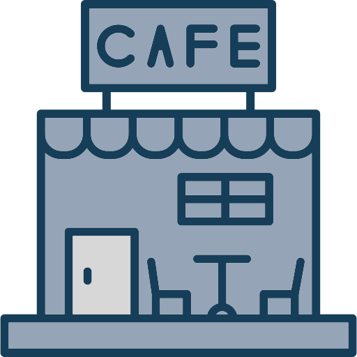 cafetería Generic color lineal-color icono