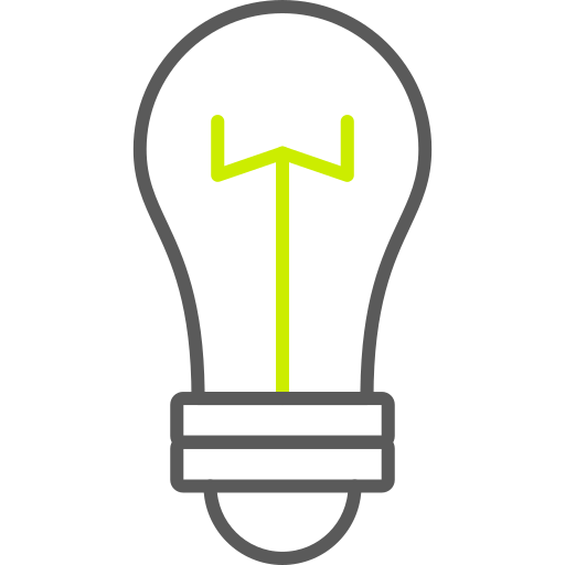 lâmpada elétrica Generic color outline Ícone