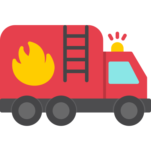 Fire truck Generic color fill icon