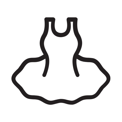 Skirt Generic outline icon