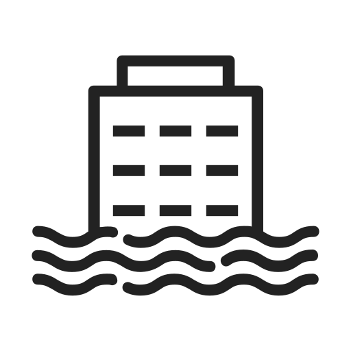 돌발 홍수 Generic outline icon