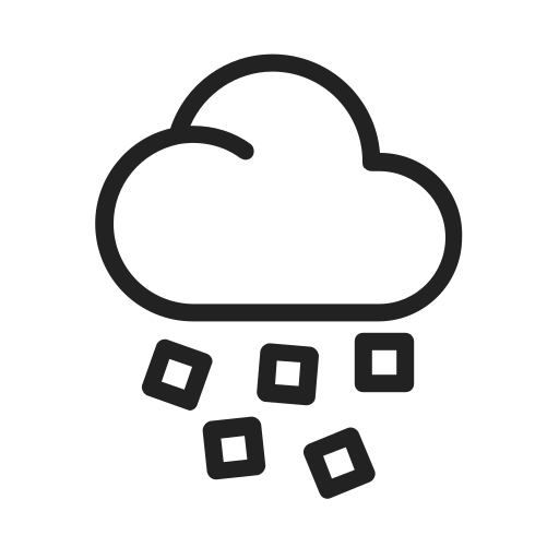 폭우 Generic outline icon