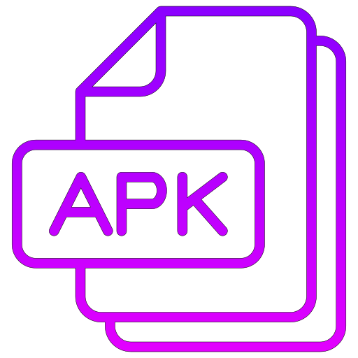 apk Generic gradient outline Icône