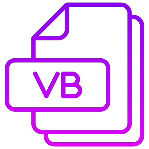 Vb Generic gradient outline icon