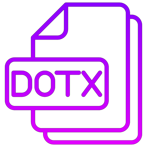 dotx Generic gradient outline icoon
