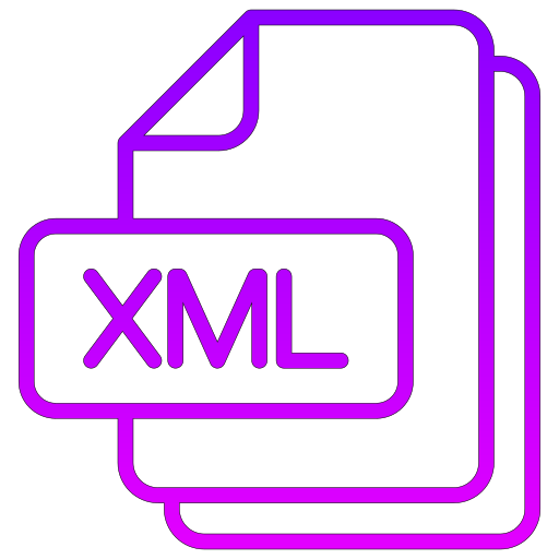 xml Generic gradient outline icoon