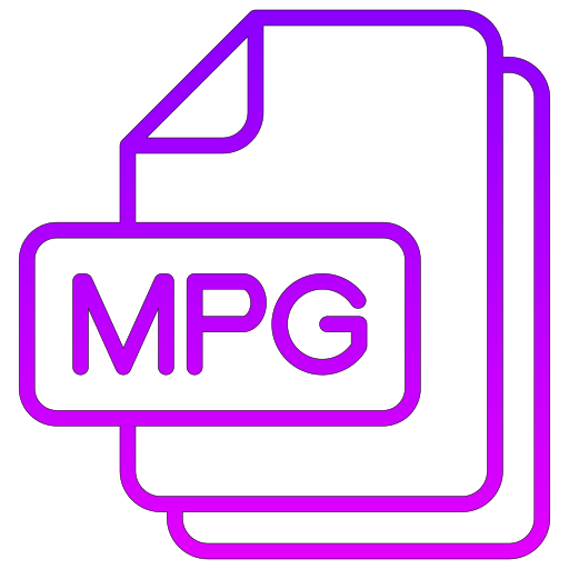 mpg Generic gradient outline Icône