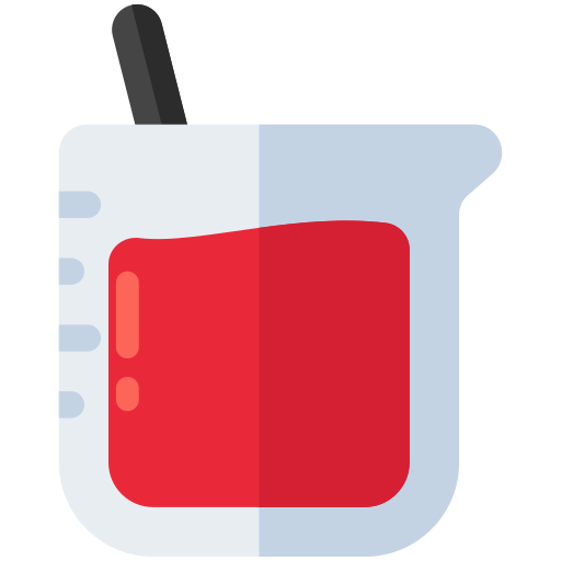 Chemical flask Generic color fill icon