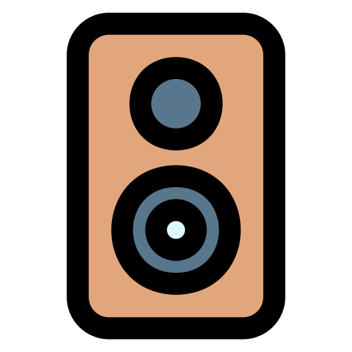 scatola dell'altoparlante Generic color lineal-color icona