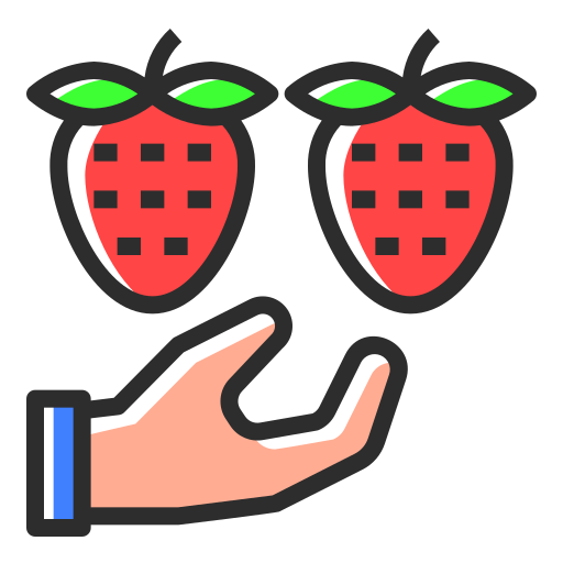 Strawberry Generic color lineal-color icon