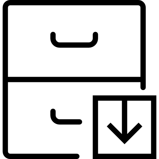 archiwum Basic Miscellany Lineal ikona