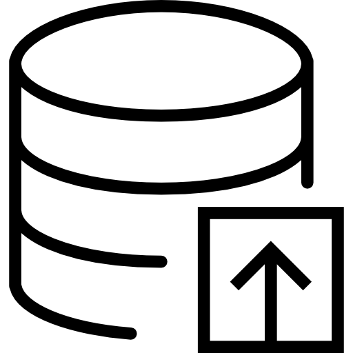 데이터 베이스 Basic Miscellany Lineal icon