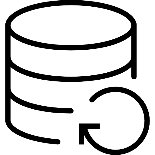 baza danych Basic Miscellany Lineal ikona