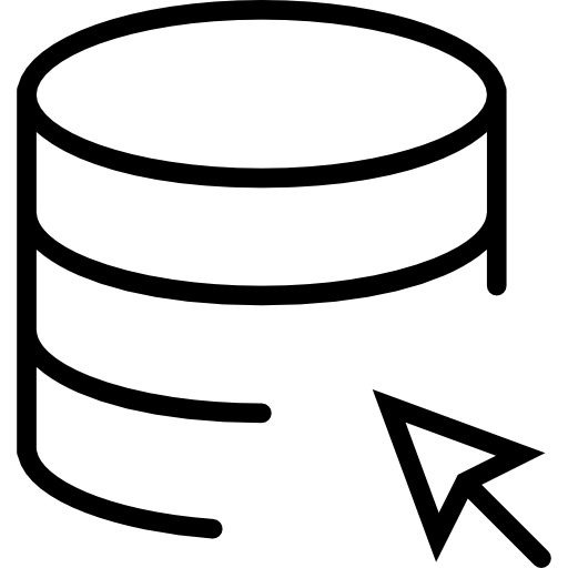 Database Basic Miscellany Lineal icon