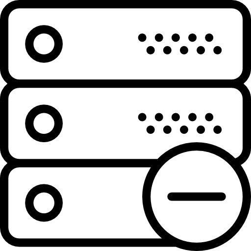 server Basic Miscellany Lineal icon