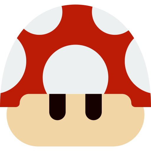 Mushroom Basic Miscellany Flat icon