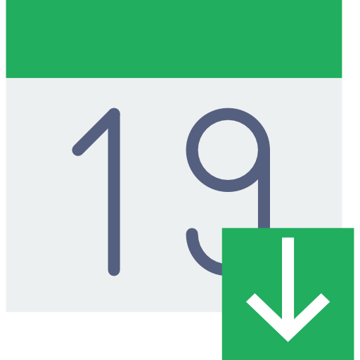 Calendar Basic Miscellany Flat icon