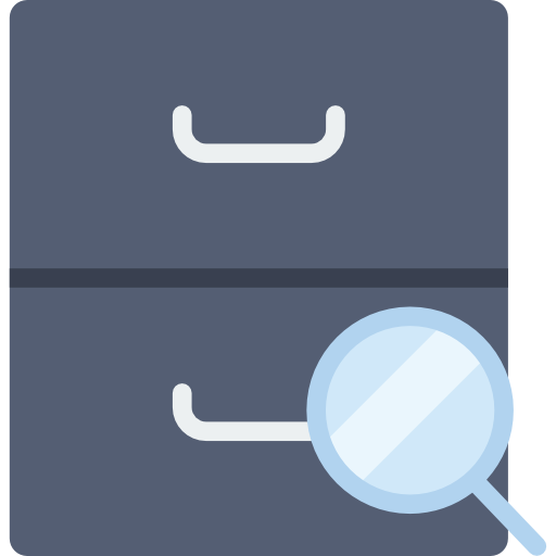 Archive Basic Miscellany Flat icon