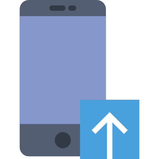 teléfono inteligente Basic Miscellany Flat icono