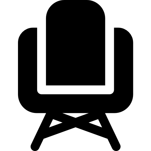 poltrona Basic Rounded Filled icona