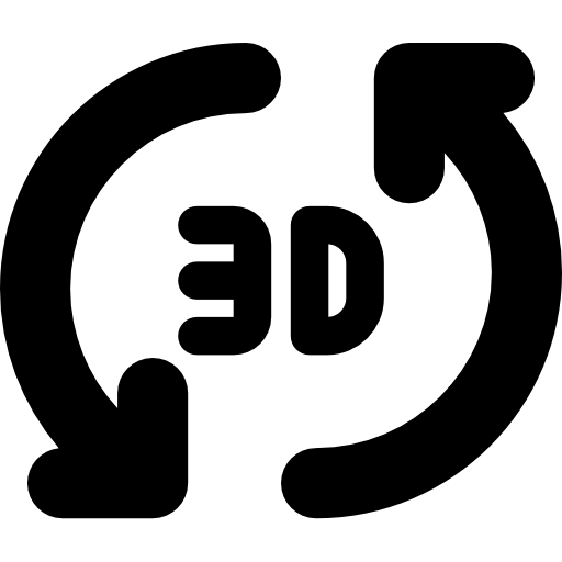 girar Basic Rounded Filled icono