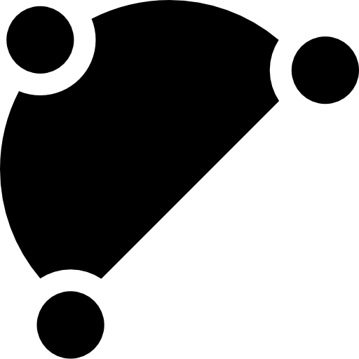 arco Basic Rounded Filled icono