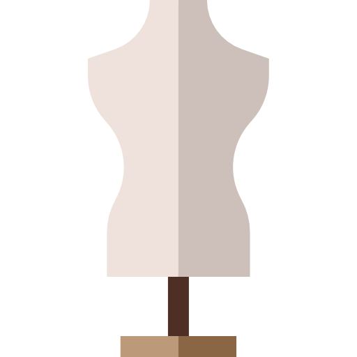 mannequin Basic Straight Flat icoon