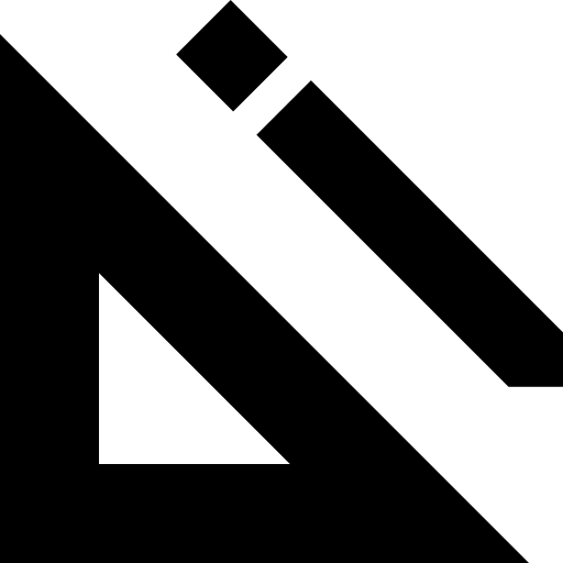 cuadrado Basic Straight Filled icono