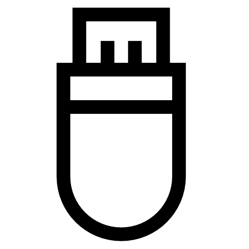 usb Basic Straight Lineal icon