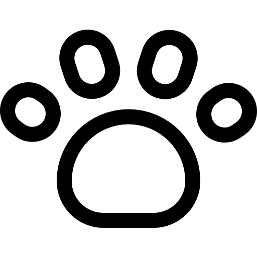 huella Basic Straight Lineal icono