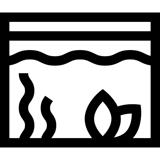 akwarium Basic Straight Lineal ikona